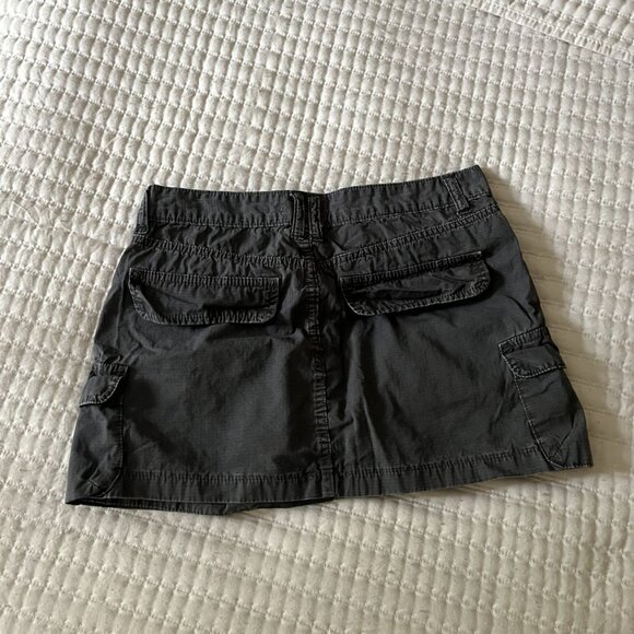 Zara Cargo Skirt - Grey/Black - Picture 2 of 3